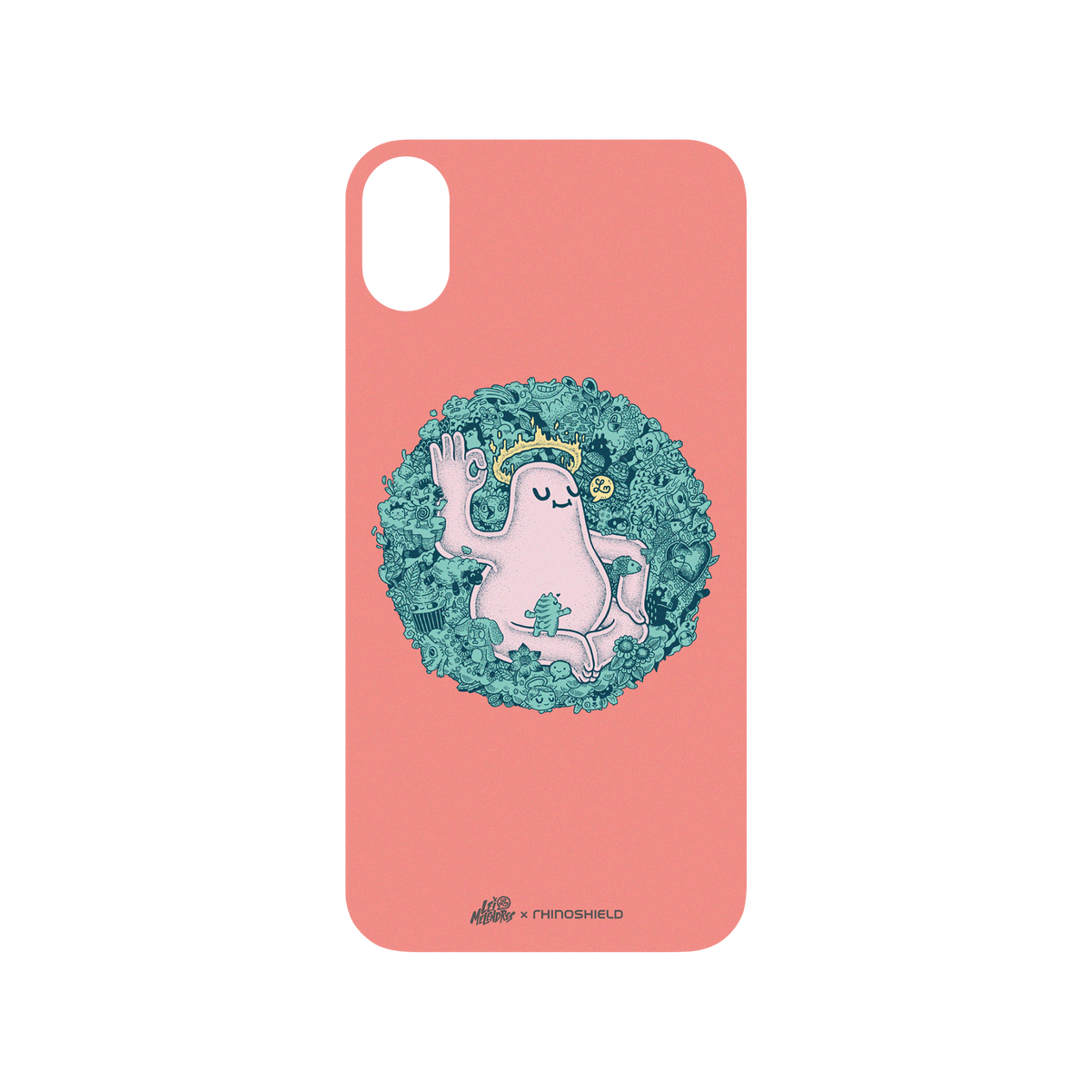 RhinoShield X Lei Melendres SolidSuit iPhone XR Case - Paradise