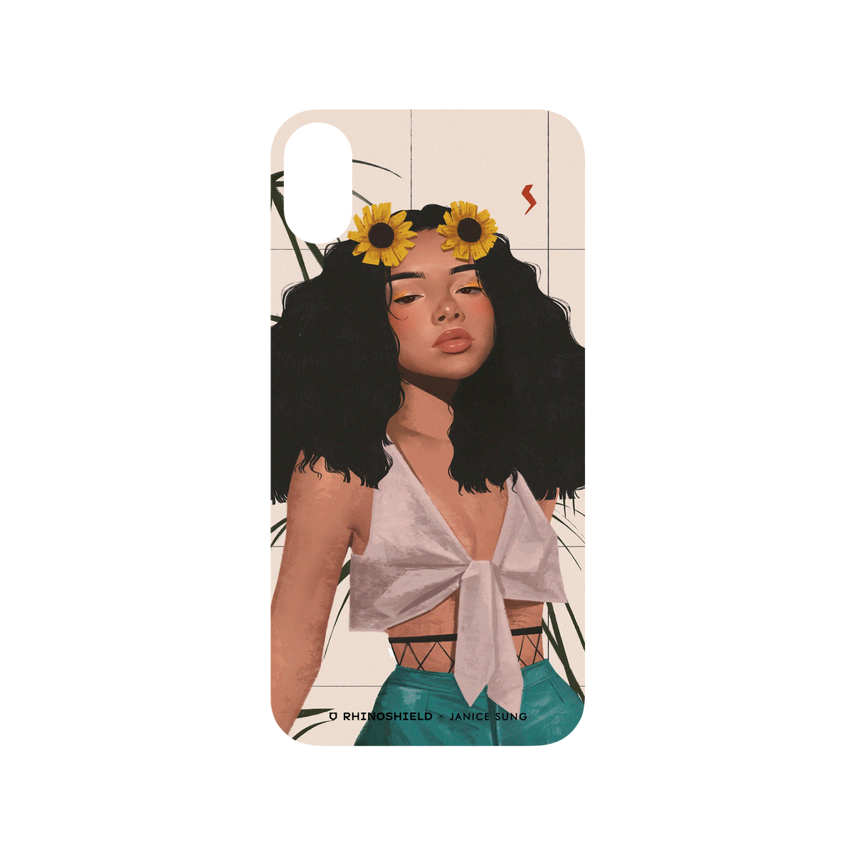 RhinoShield X Janice Sung SolidSuit iPhone XR Case - Bambi