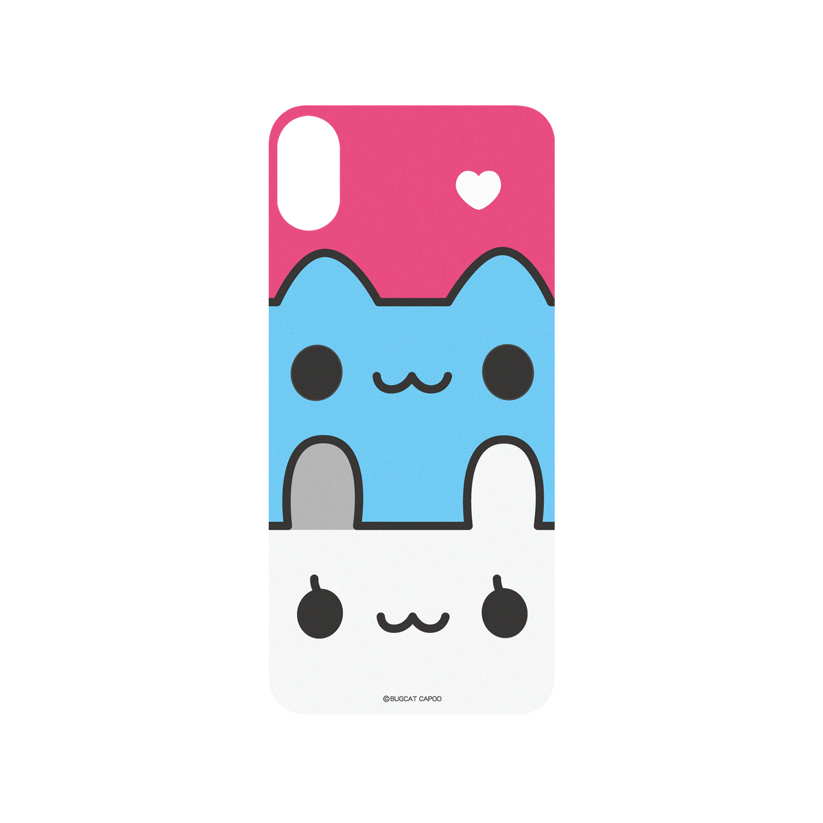 RhinoShield X BUGCAT CAPOO SolidSuit iPhone XS Max Case - Capoo Rabbit Jenga