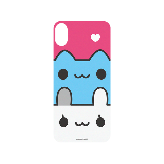 RhinoShield X BUGCAT CAPOO SolidSuit iPhone XS Max Case - Capoo Rabbit Jenga