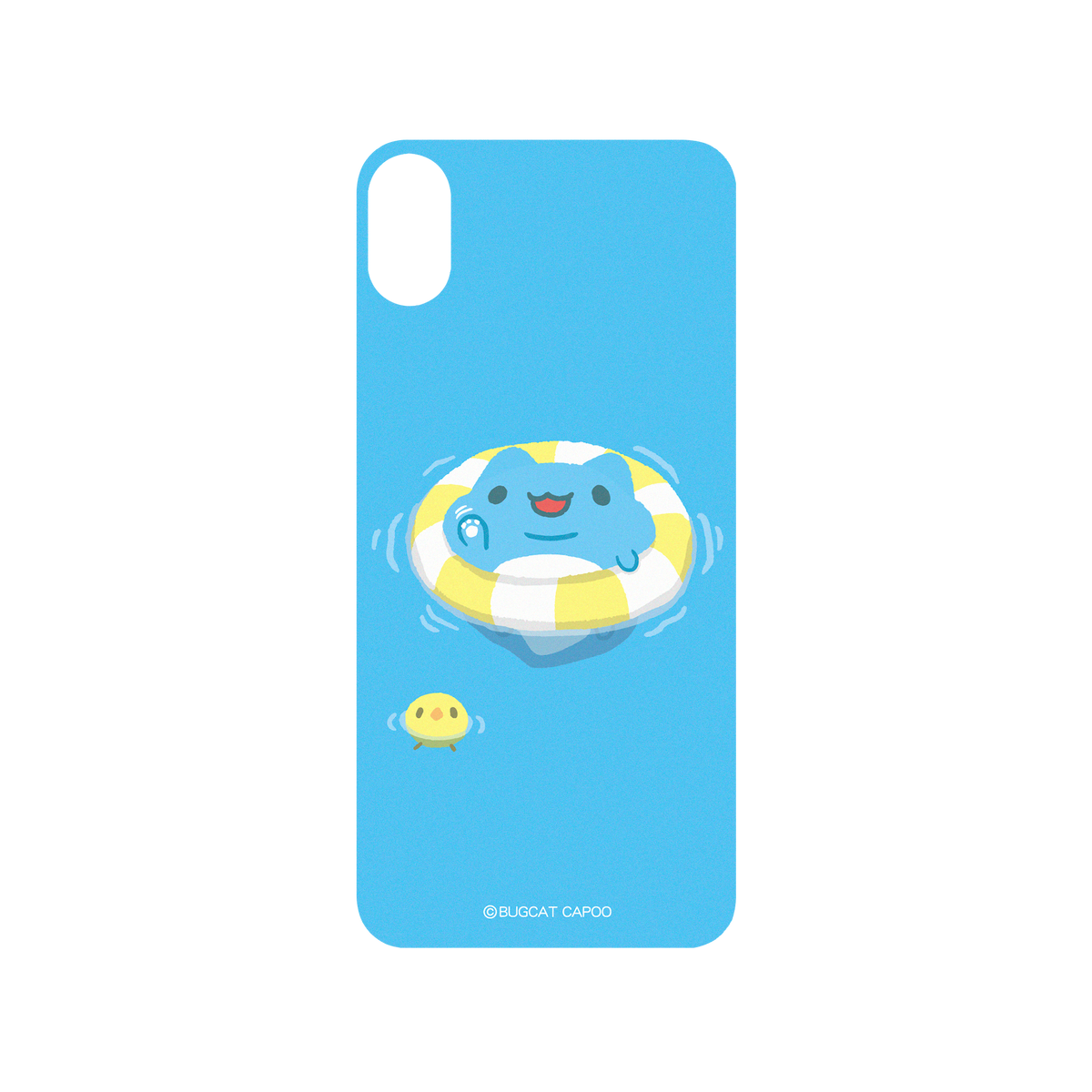 RhinoShield X BUGCAT CAPOO SolidSuit iPhone XS Max Case - Fun of Swimming