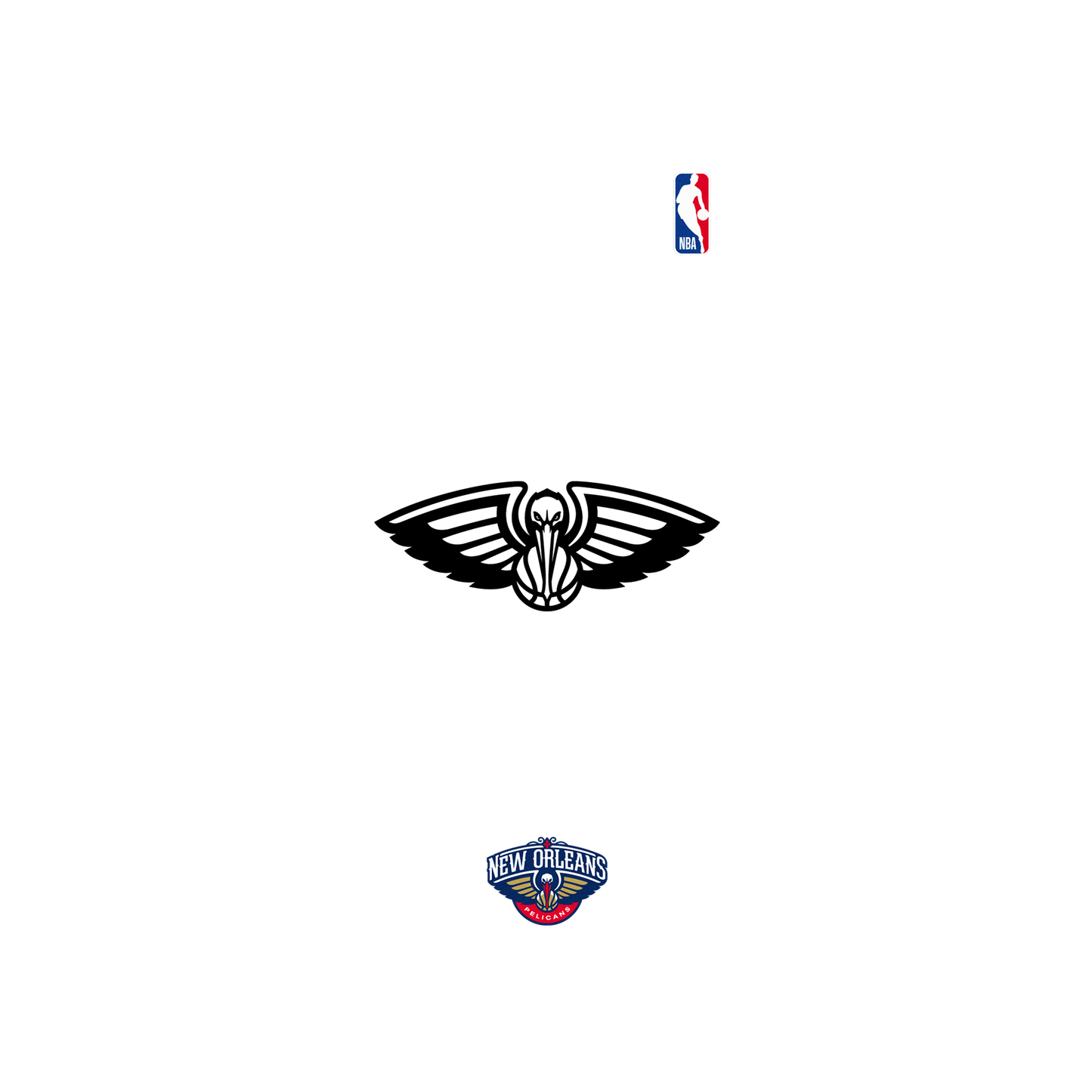 iPhone XS Max 犀牛盾SolidSuit聯名設計款防摔背蓋手機殼 NBA - B&W-新奧爾良鵜鶘 New Orleans Pelicans B&W