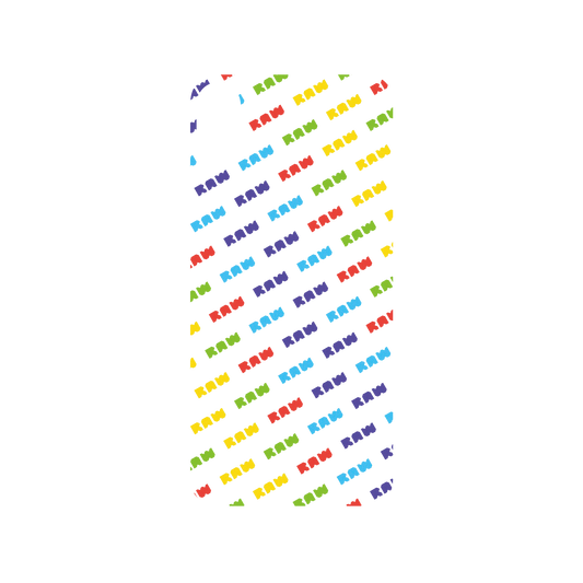 RhinoShield X JOCR SolidSuit iPhone XS Max Case - Raw Rainbow Pattern Small