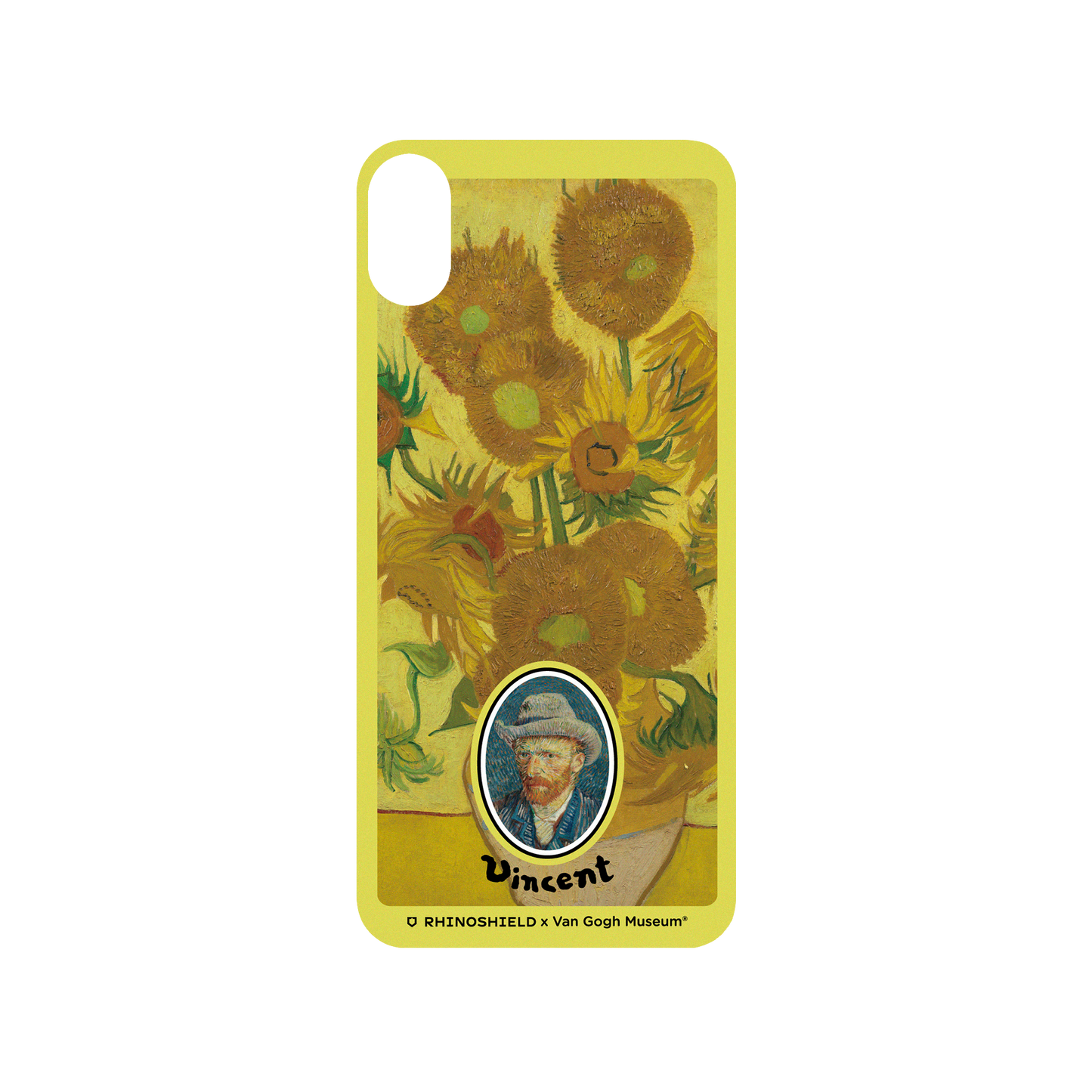 RhinoShield X Van Gogh Museum SolidSuit iPhone XS Max Case - Sunflowers - Frame
