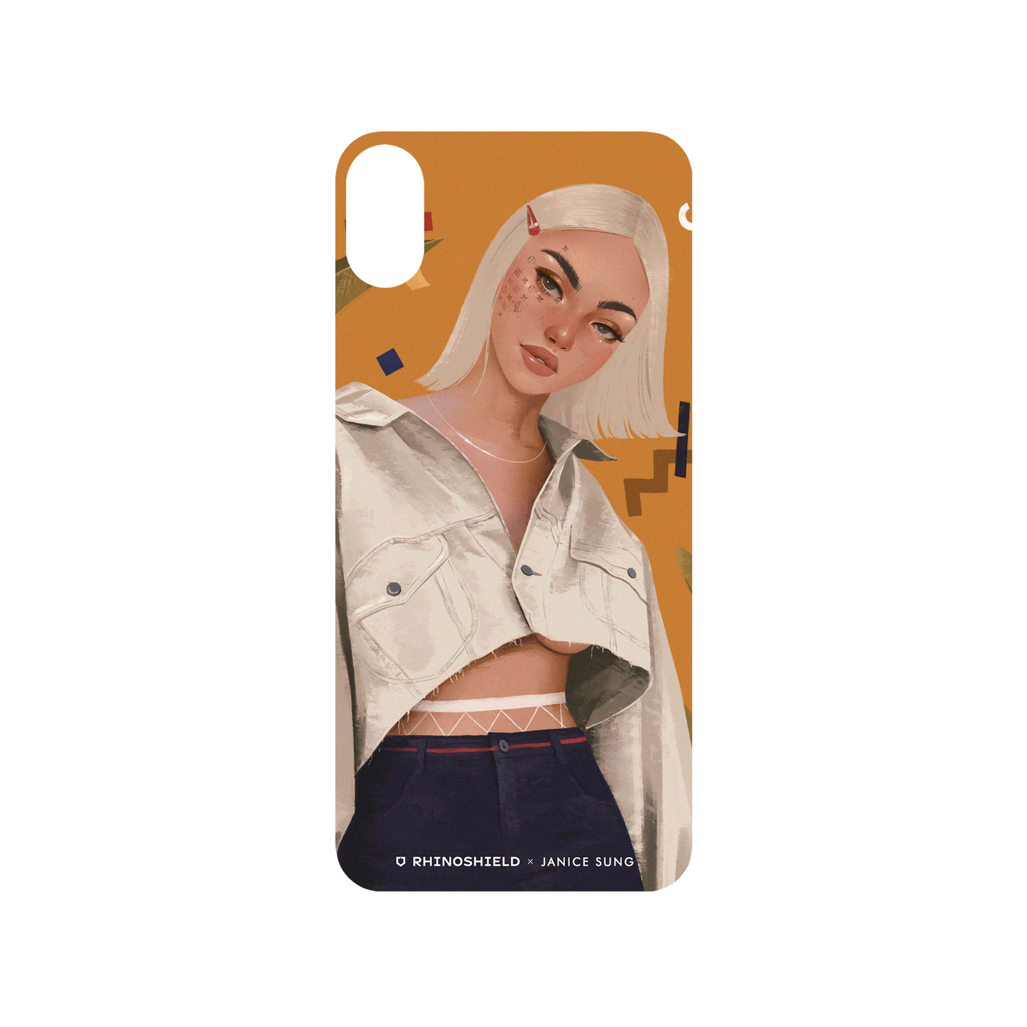 RhinoShield X Janice Sung SolidSuit iPhone XS Max Case - Anabelle