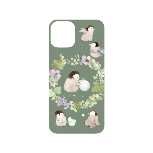 RHINOSHIELD X Liang Feng SolidSuit iPhone 11 Pro Case - Busy penguin