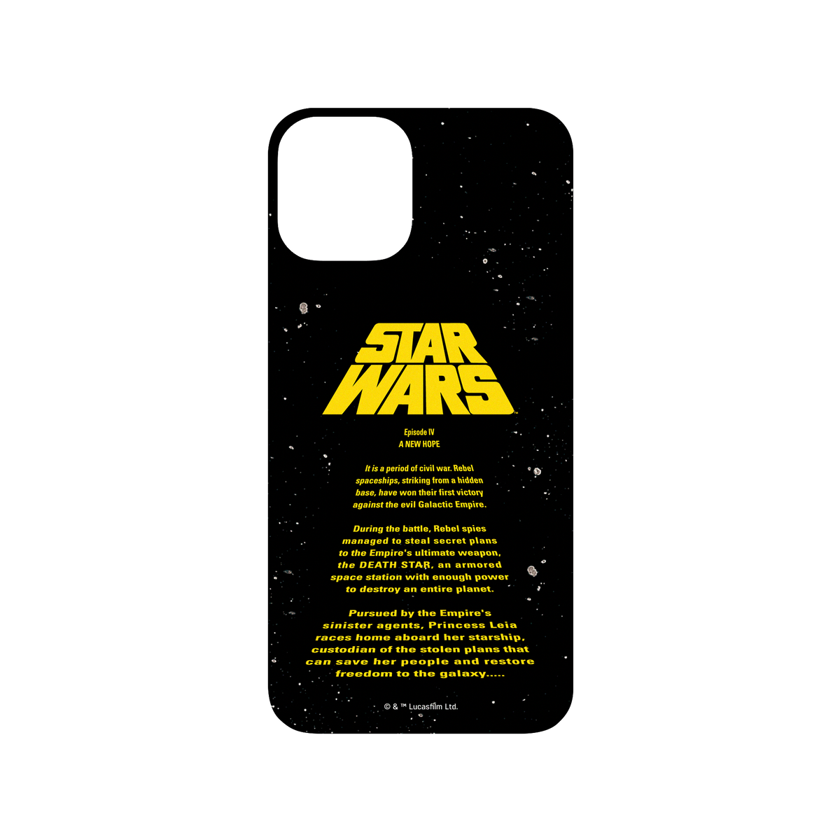 iPhone 11 Pro 犀牛盾SolidSuit防摔背蓋手機殼 StarWars 星際大戰系列 - 星際大戰-開場字幕