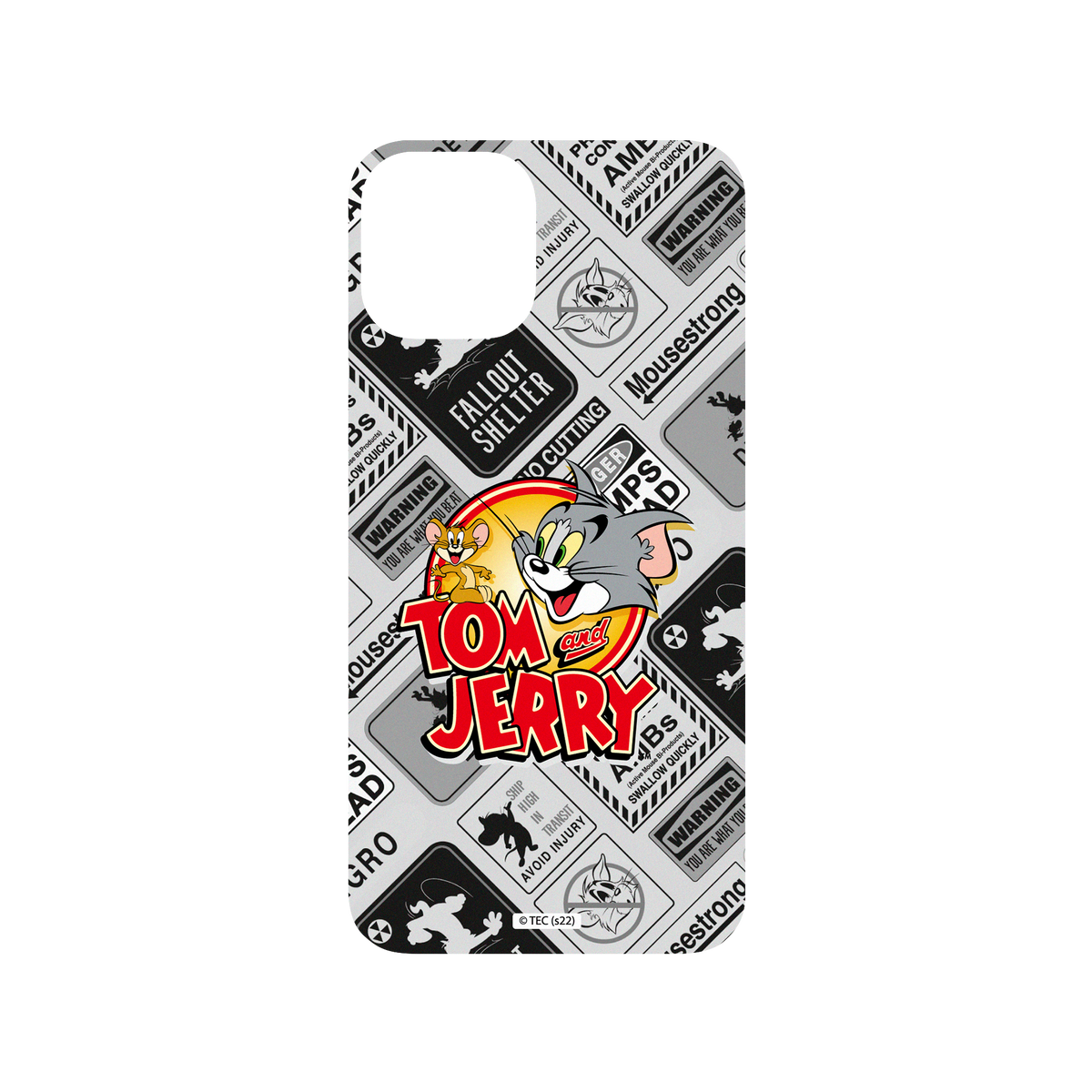 iPhone 11 Pro 犀牛盾SolidSuit防摔背蓋手機殼 Tom and Jerry - 貼紙系列 - 復古LOGO