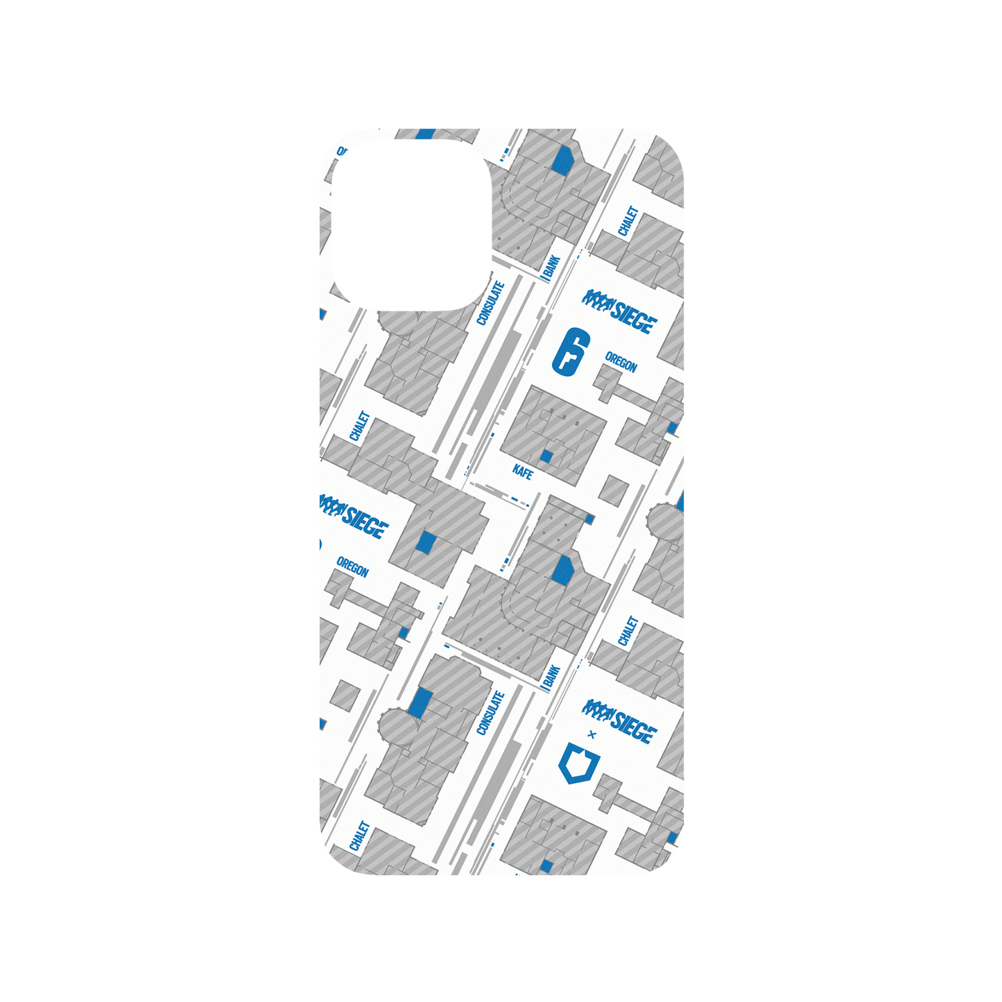 RHINOSHIELD X 6: Siege SolidSuit iPhone 11 Pro Case - Map - Blue