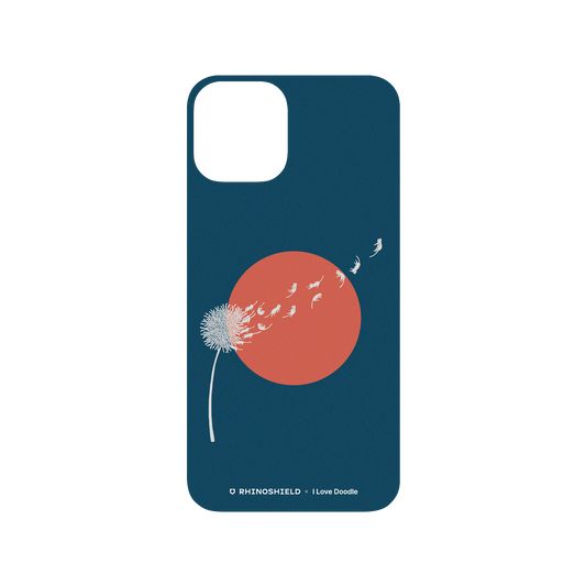 RHINOSHIELD X I Love Doodle SolidSuit iPhone 11 Pro Case - Cat and Plant - Dandelion