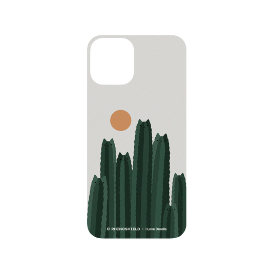 RHINOSHIELD X I Love Doodle SolidSuit iPhone 11 Pro Case - Cat and Plant - Cattus