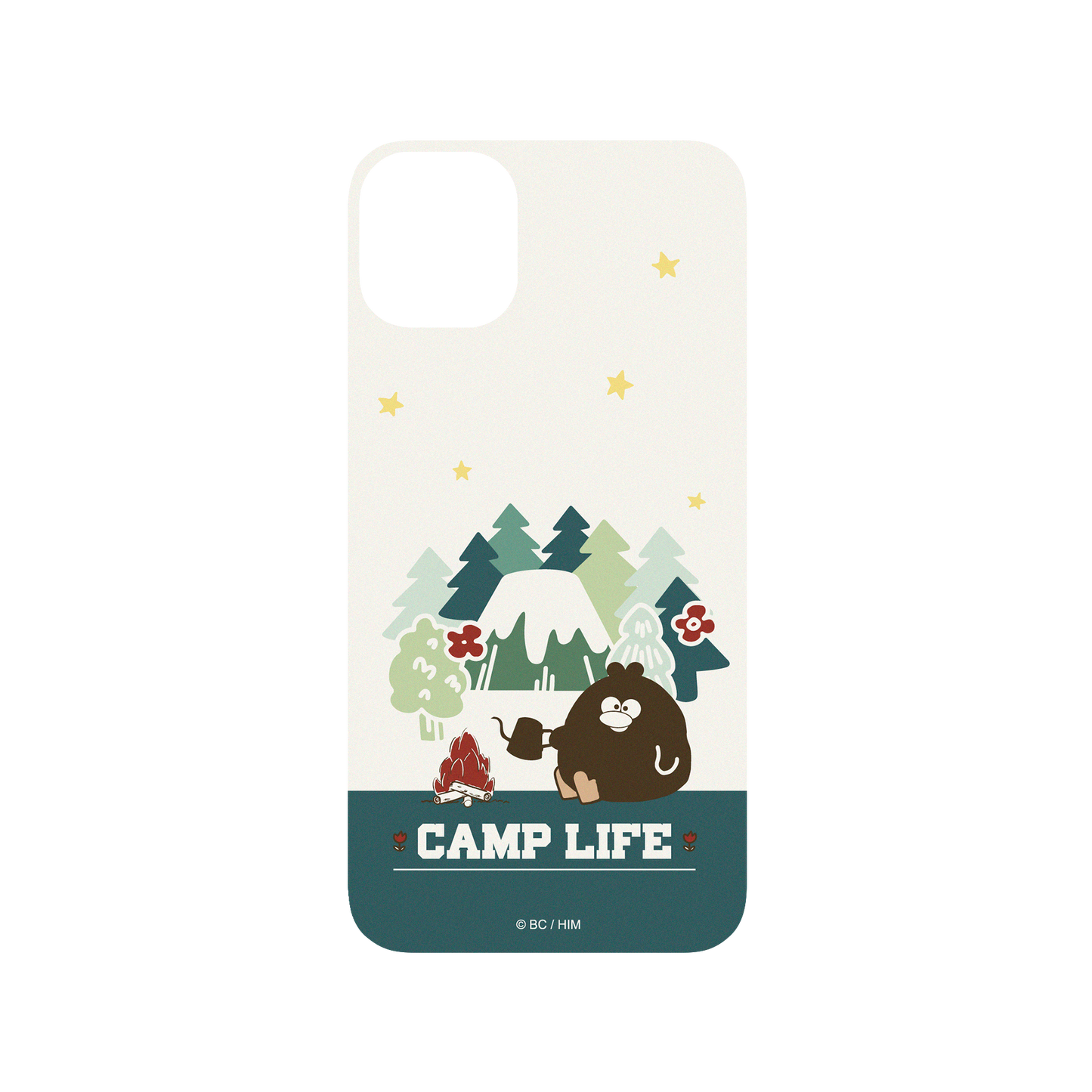 iPhone 11 犀牛盾SolidSuit聯名設計款防摔背蓋手機殼 奧樂雞 - CAMP LIFE