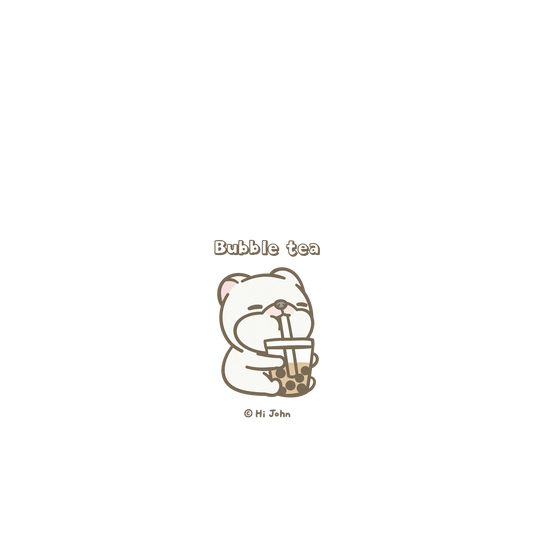 iPhone 11 犀牛盾SolidSuit聯名設計款防摔背蓋手機殼 嗨小強 - I Love Bubble tea