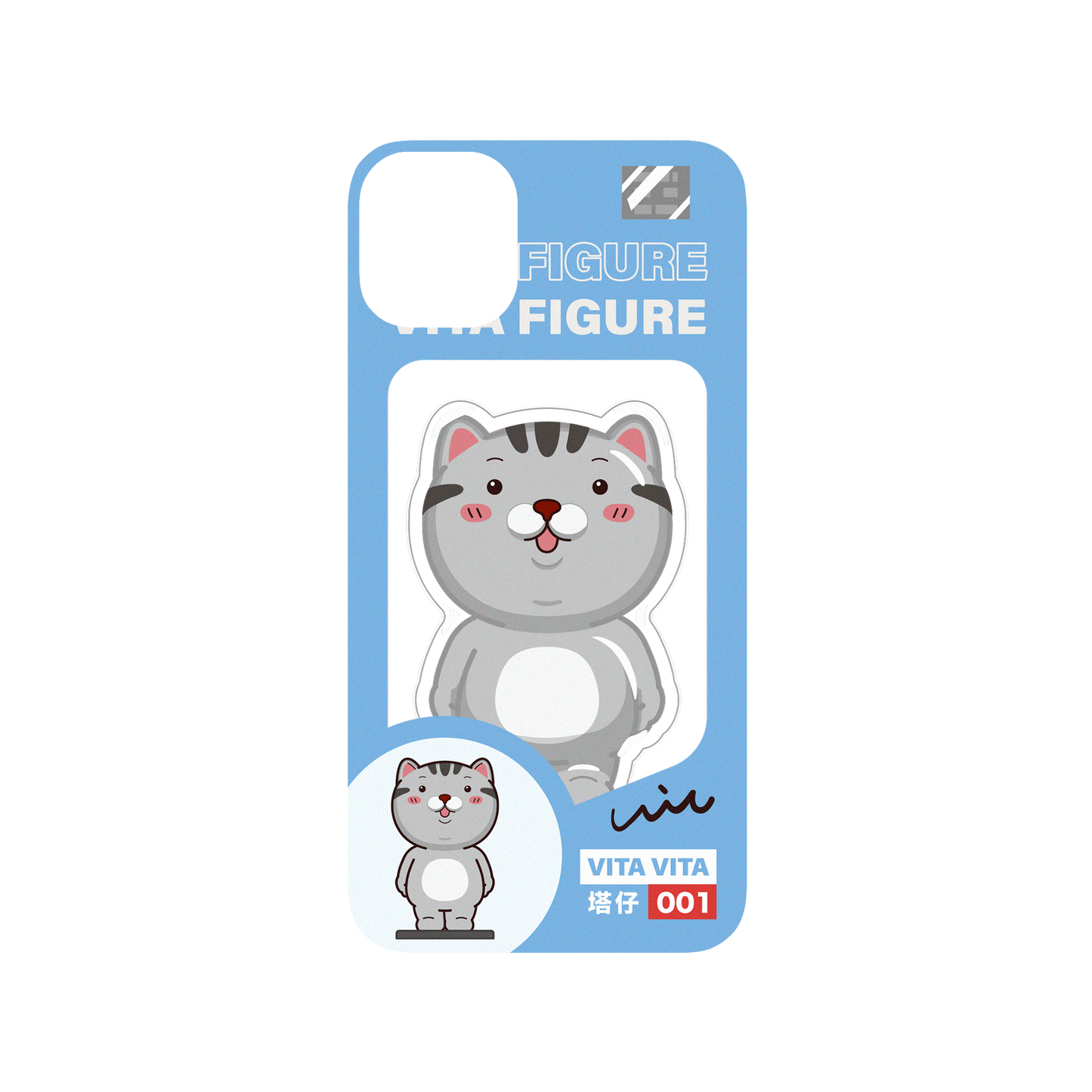 iPhone 11 犀牛盾SolidSuit聯名設計款防摔背蓋手機殼 VITA VITA．塔仔不正經 - 還缺這隻大公仔