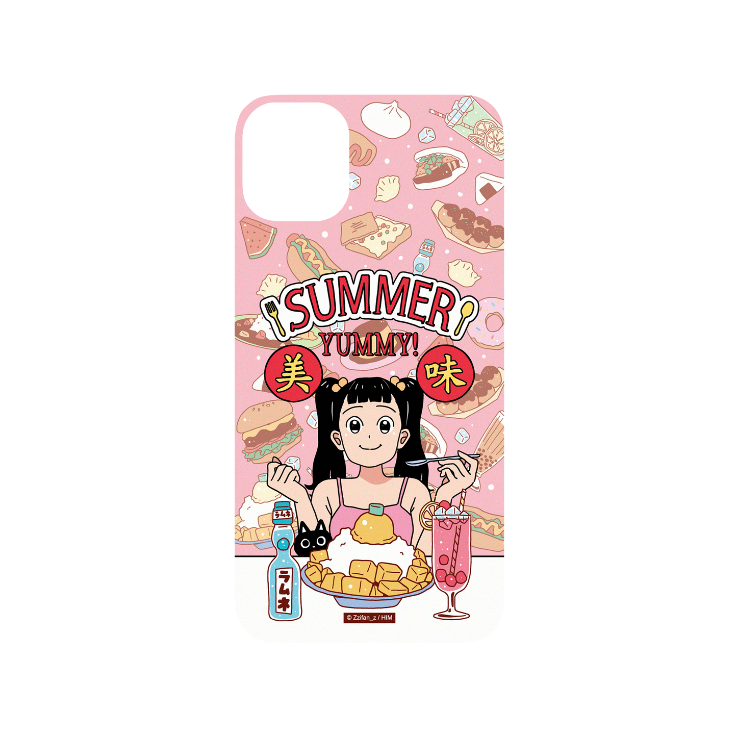 iPhone 11 犀牛盾SolidSuit聯名設計款防摔背蓋手機殼 Zzifan_z - Summer Girl