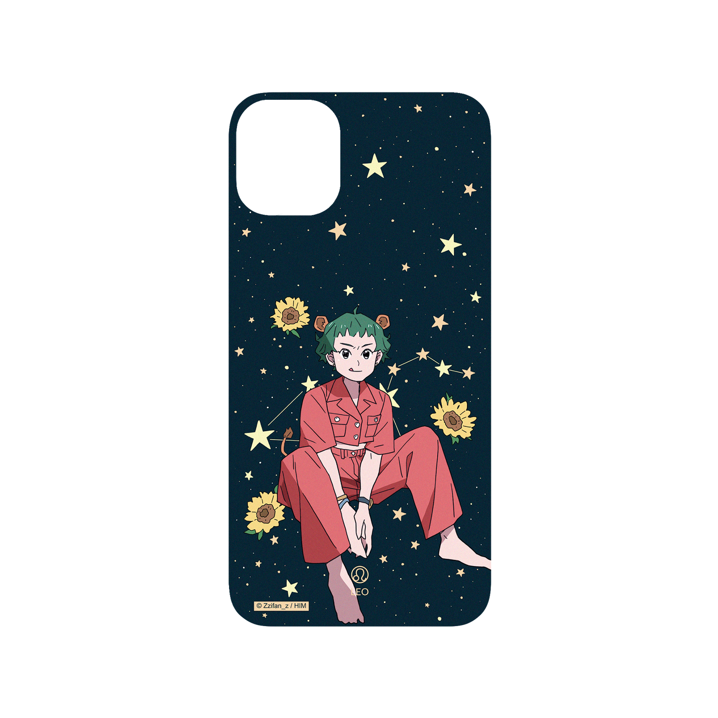 iPhone 11 犀牛盾SolidSuit聯名設計款防摔背蓋手機殼 Zzifan_z - 獅子座女孩