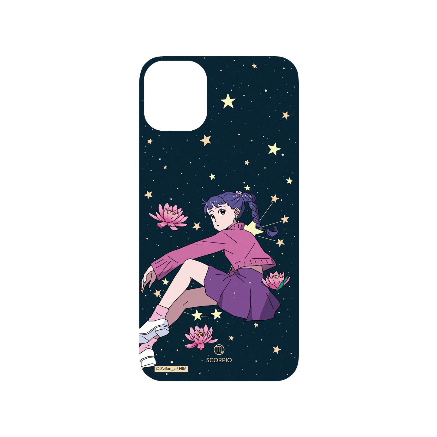 iPhone 11 犀牛盾SolidSuit聯名設計款防摔背蓋手機殼 Zzifan_z - 天蝎座女孩