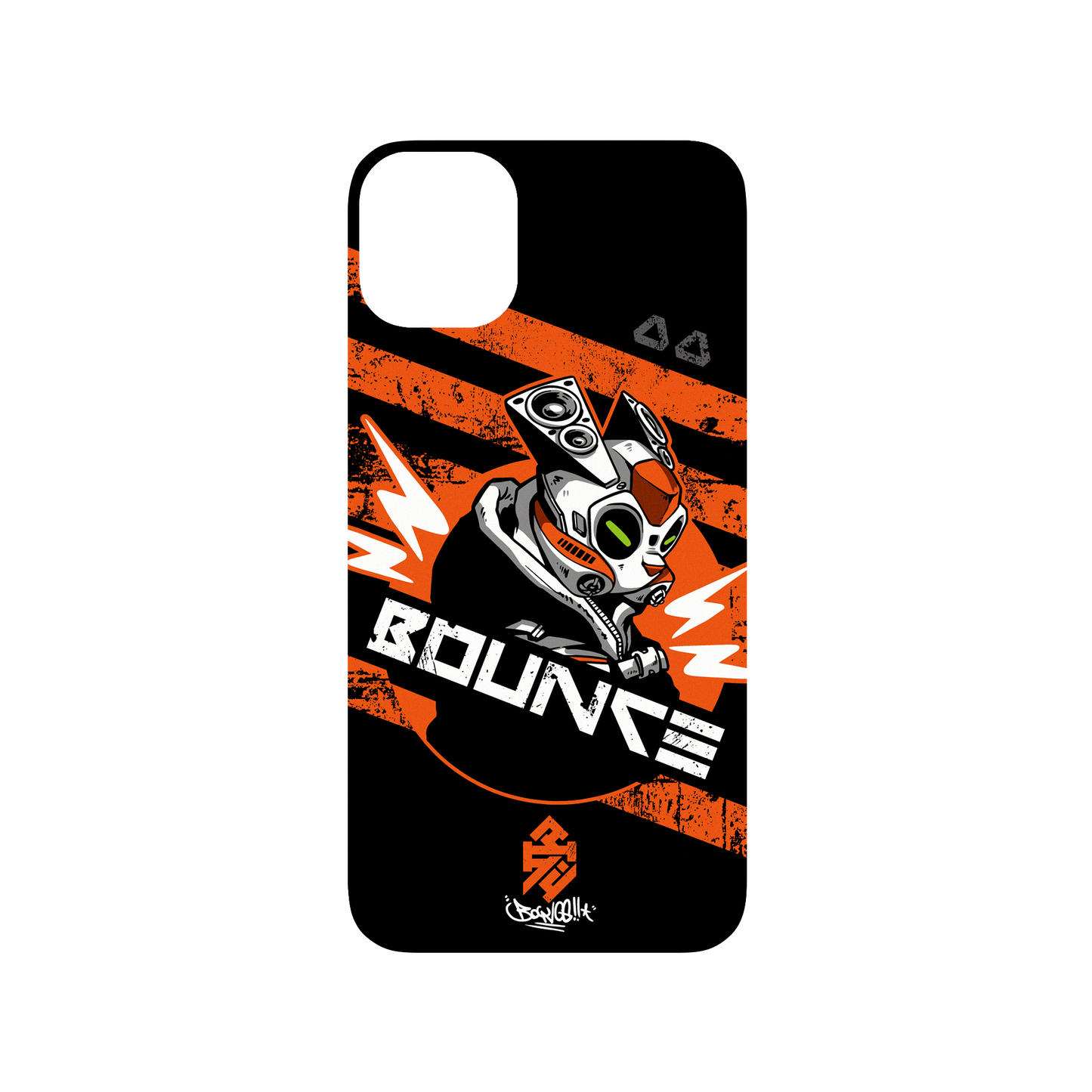 iPhone 11 犀牛盾SolidSuit聯名設計款防摔背蓋手機殼 BOUNCE - BOUNCE MAN Lightning