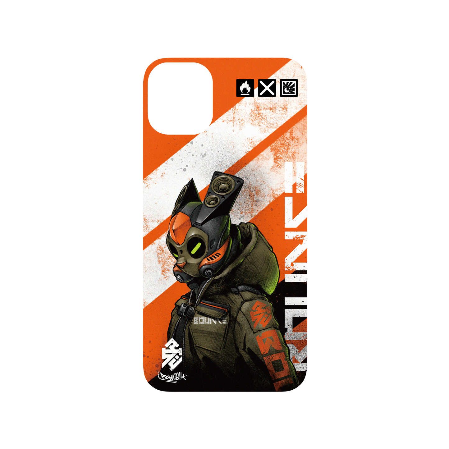 iPhone 11 犀牛盾SolidSuit聯名設計款防摔背蓋手機殼 BOUNCE - BOUNCE MAN POSTER