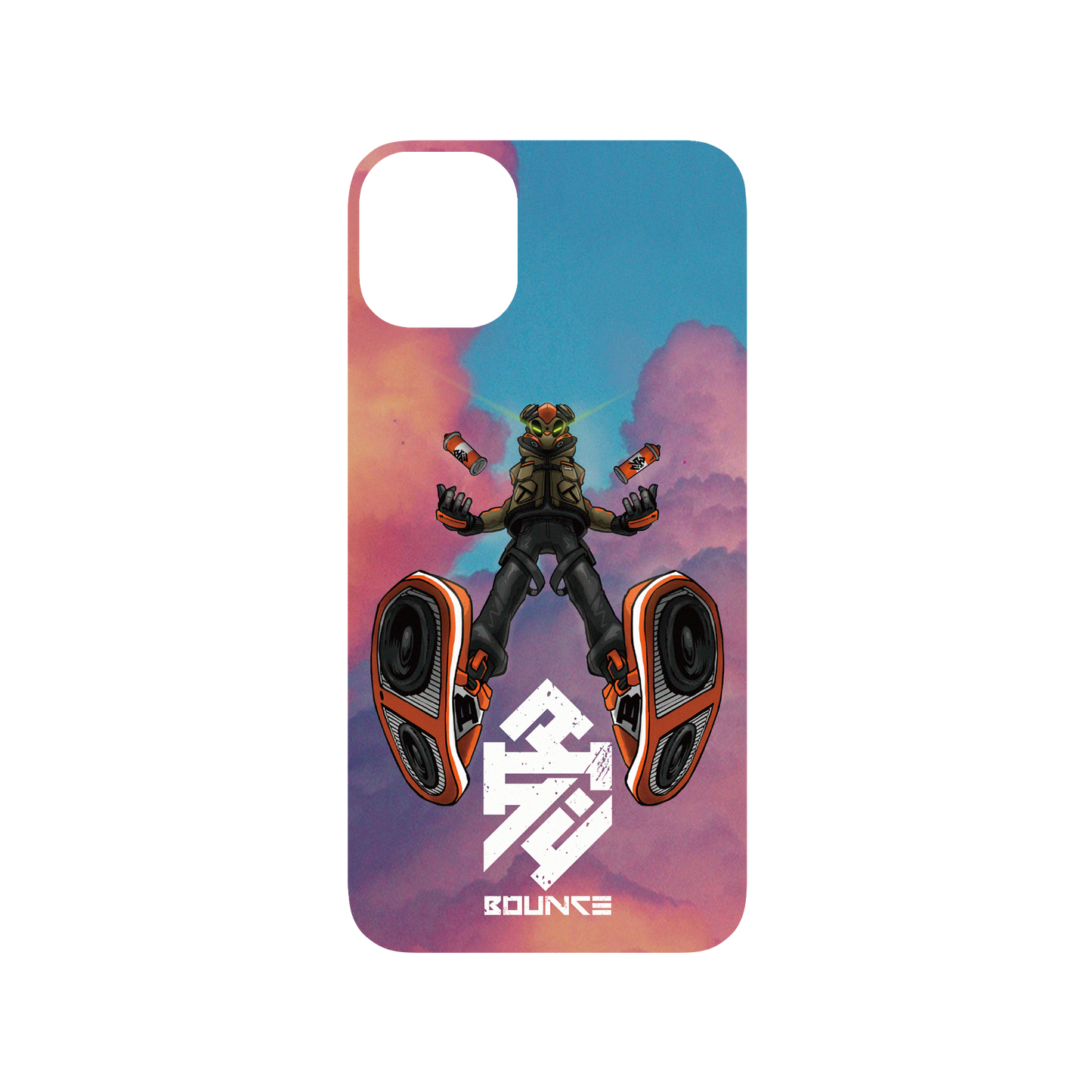 iPhone 11 犀牛盾SolidSuit聯名設計款防摔背蓋手機殼 BOUNCE - BOUNCE MAN INFINITY
