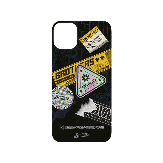 iPhone 11 犀牛盾SolidSuit聯名設計款防摔背蓋手機殼 中信兄弟 - 兄弟精神Stickers