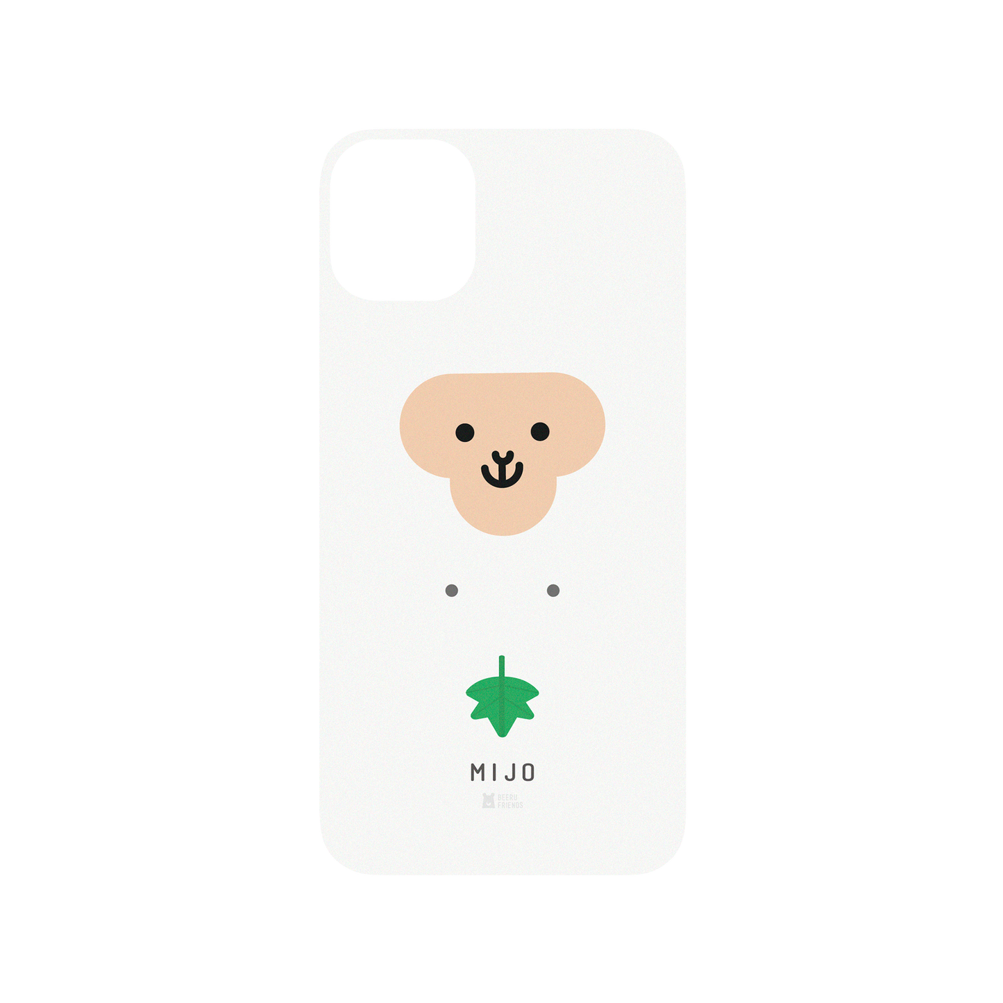 iPhone 11 犀牛盾SolidSuit聯名設計款防摔背蓋手機殼 臺灣吧 - 白米盾