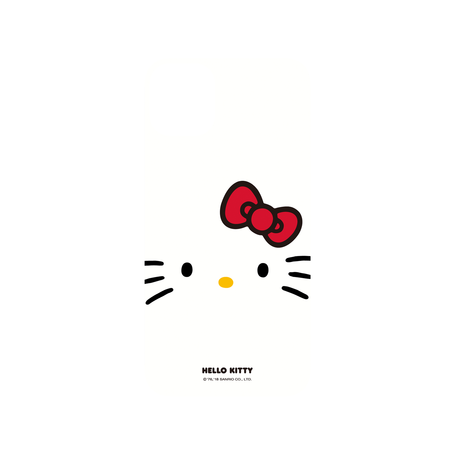 iPhone 11 犀牛盾SolidSuit聯名設計款防摔背蓋手機殼 Hello Kitty 系列 - 大臉Hello Kitty
