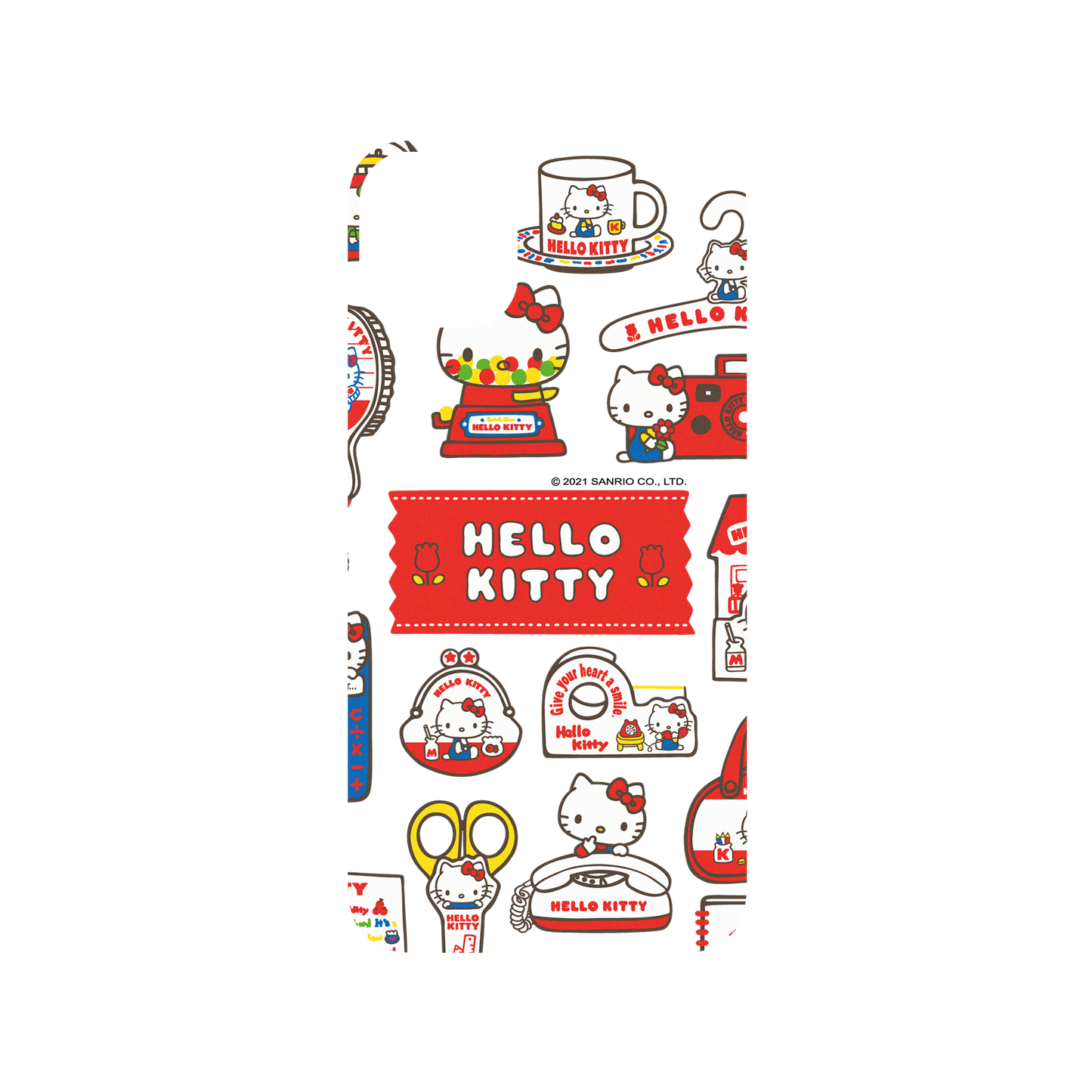 iPhone 11 犀牛盾SolidSuit聯名設計款防摔背蓋手機殼 Hello Kitty - Sticker-Hello Kitty生活小物