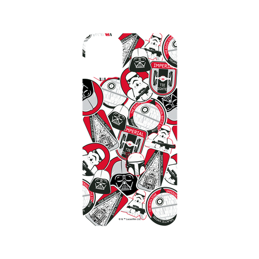 iPhone 11 犀牛盾SolidSuit聯名設計款防摔背蓋手機殼 StarWars 星際大戰系列 - Sticker-紅