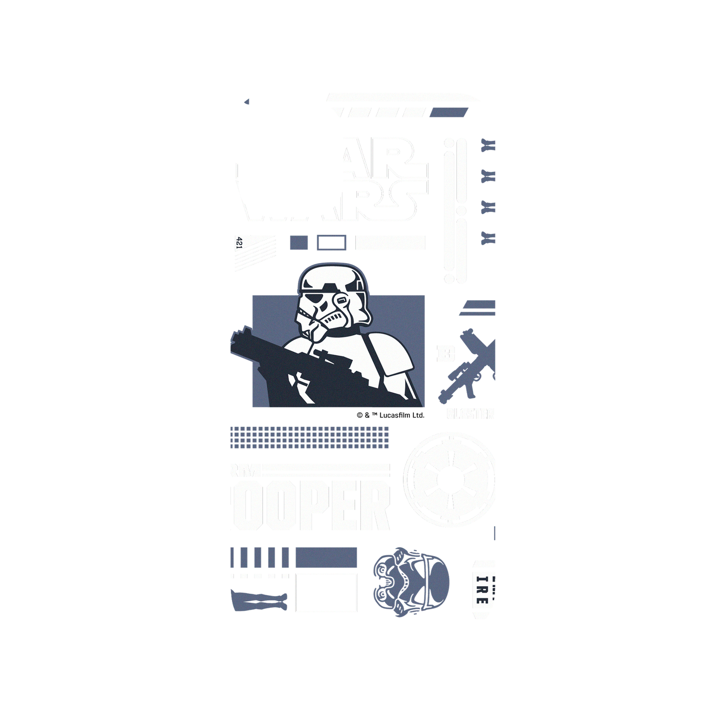 iPhone 11 犀牛盾SolidSuit聯名設計款防摔背蓋手機殼 StarWars 星際大戰系列 - 風暴兵-潮流系列