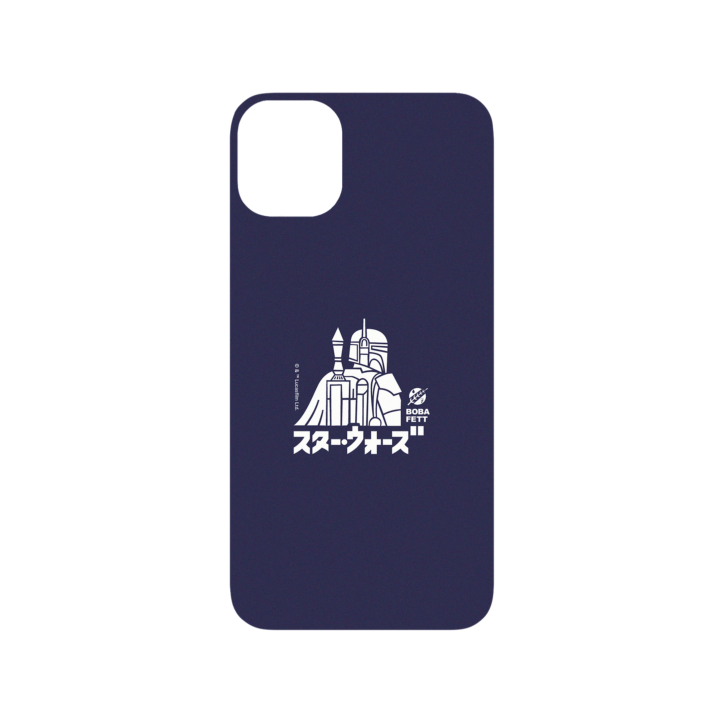 iPhone 11 犀牛盾SolidSuit聯名設計款防摔背蓋手機殼 StarWars 星際大戰系列 - 波巴費特-日文字系列