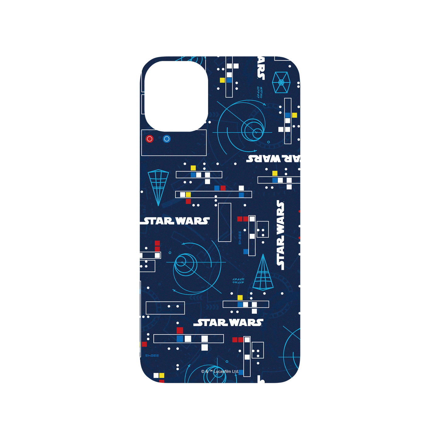 iPhone 11 犀牛盾SolidSuit聯名設計款防摔背蓋手機殼 StarWars 星際大戰9系列 - 經典幾何Pattern