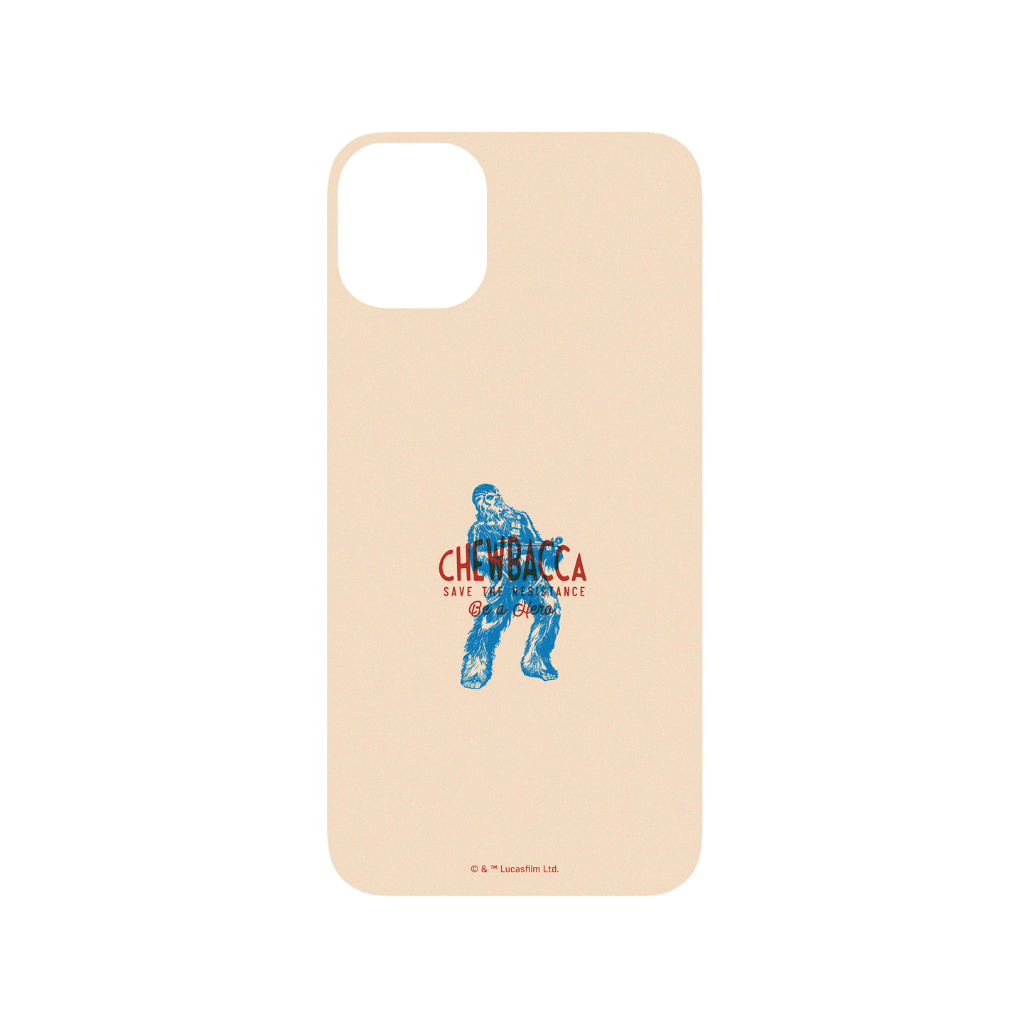 iPhone 11 犀牛盾SolidSuit聯名設計款防摔背蓋手機殼 StarWars 星際大戰9系列 - 小圖款-丘巴卡
