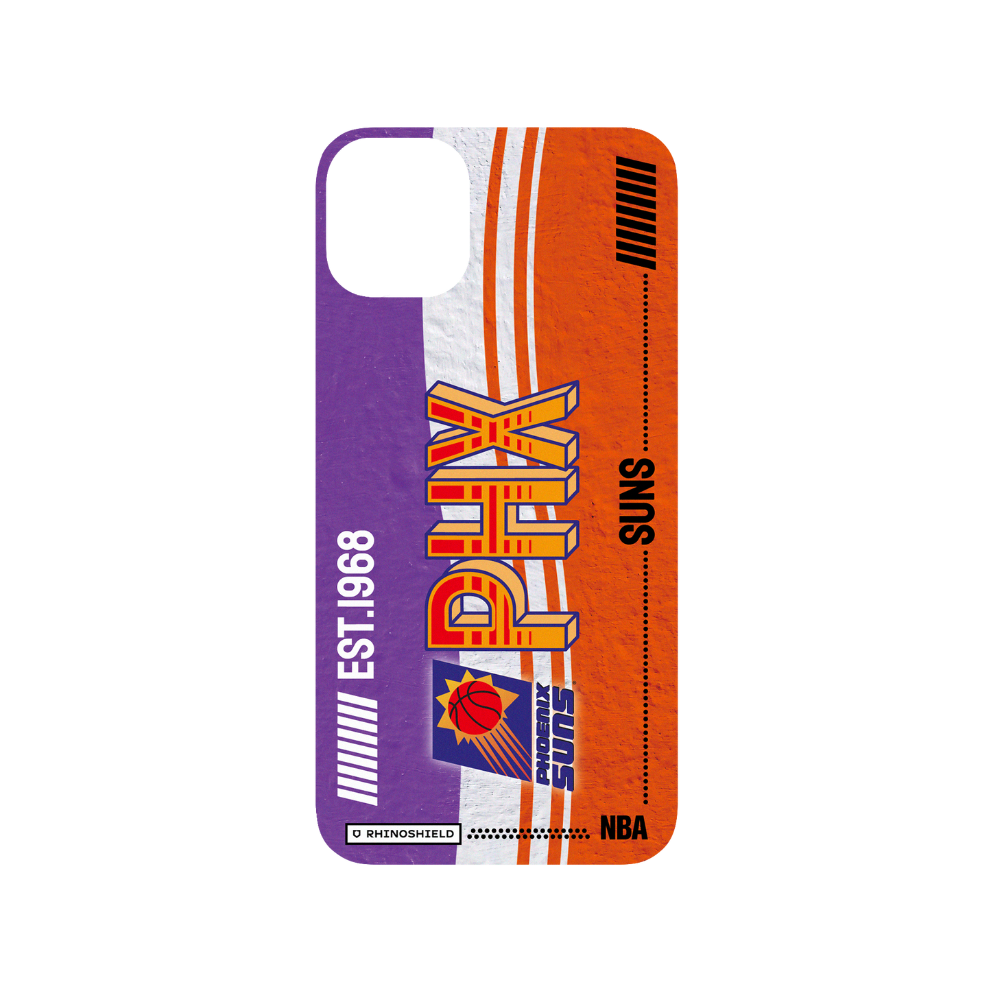 iPhone 11 犀牛盾SolidSuit聯名設計款防摔背蓋手機殼 NBA - 復古球員卡-鳳凰城太陽 Phoenix Suns - Vintage Card