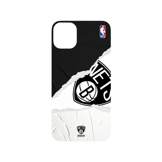 iPhone 11 犀牛盾SolidSuit聯名設計款防摔背蓋手機殼 NBA - 熱血系列-布魯克林籃網 Brooklyn Nets - Sweat and Tears