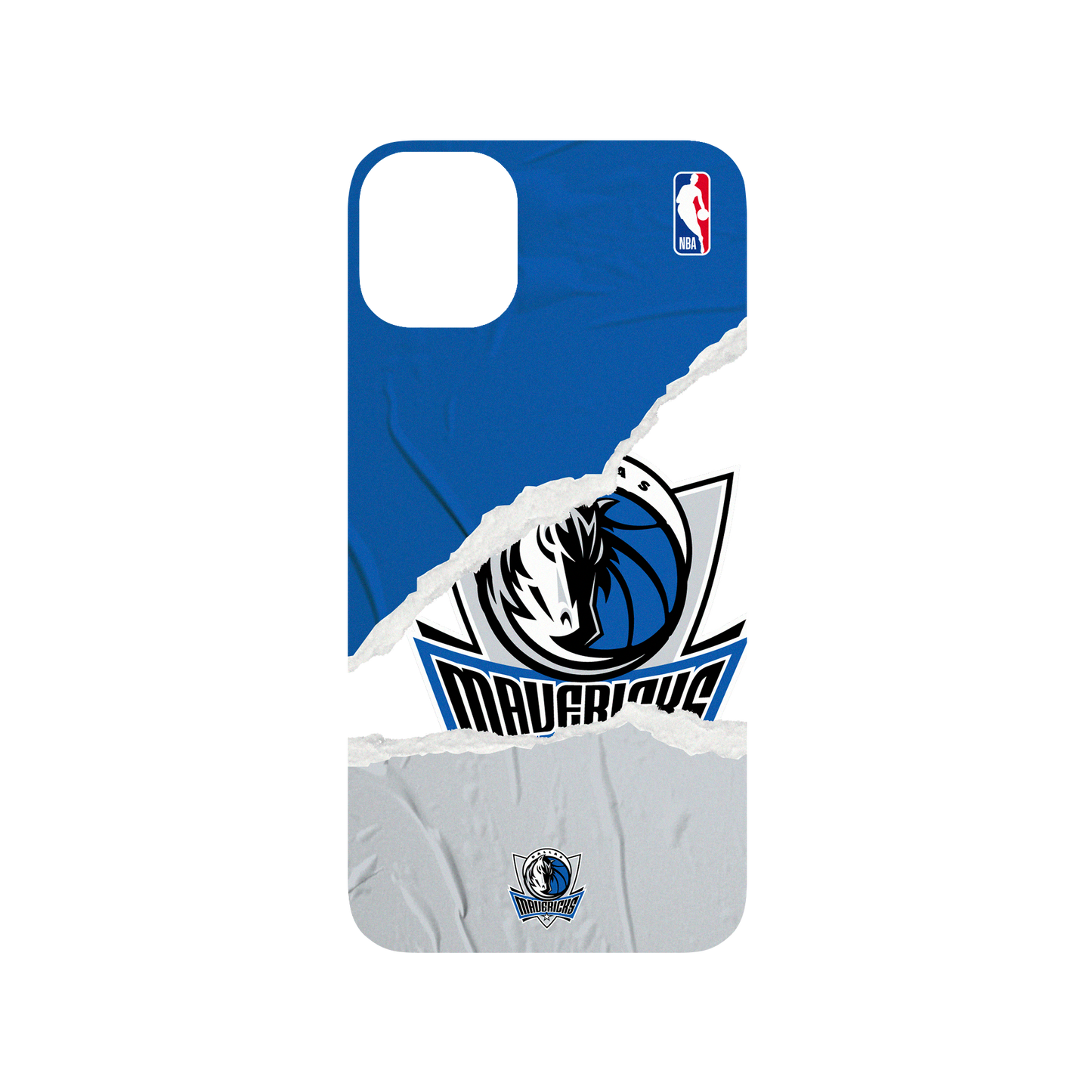iPhone 11 犀牛盾SolidSuit聯名設計款防摔背蓋手機殼 NBA - 熱血系列-達拉斯獨行俠 Dallas Mavericks - Sweat and Tears