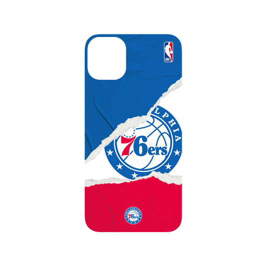 iPhone 11 犀牛盾SolidSuit聯名設計款防摔背蓋手機殼 NBA - 熱血系列-費城76人 Philadelphia 76ers - Sweat and Tears