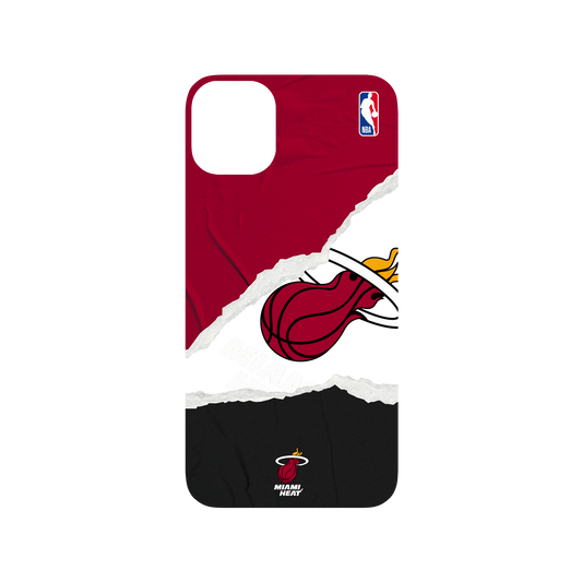 iPhone 11 犀牛盾SolidSuit聯名設計款防摔背蓋手機殼 NBA - 熱血系列-邁阿密熱火 Miami Heats - Sweat and Tears
