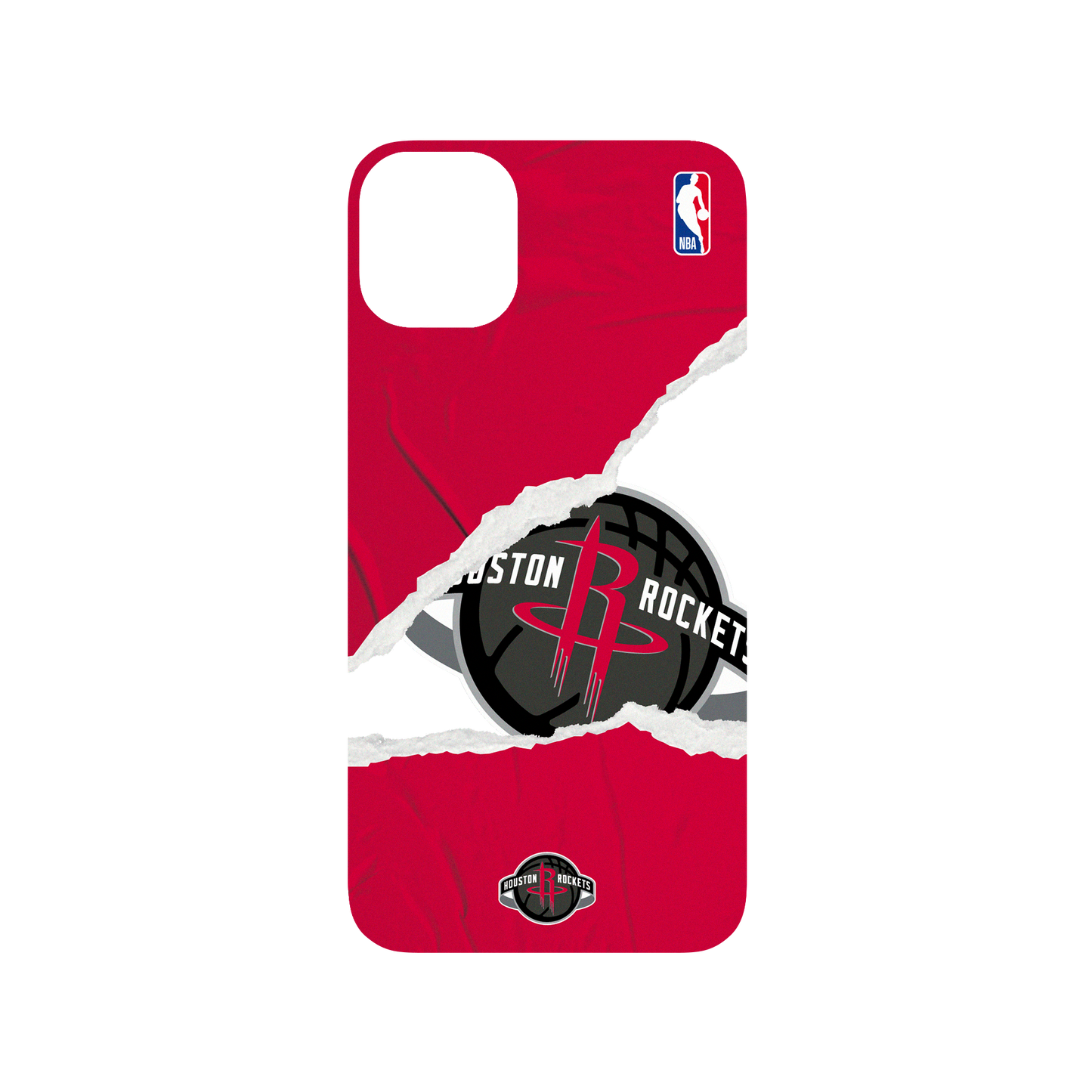 iPhone 11 犀牛盾SolidSuit聯名設計款防摔背蓋手機殼 NBA - 熱血系列-休士頓火箭 Houston Rockets - Sweat and Tears