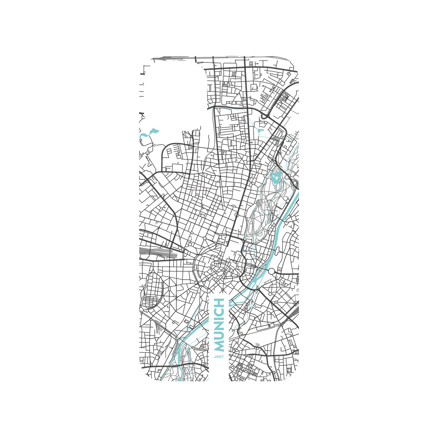 RHINOSHIELD X JOCR SolidSuit iPhone 11 Case - Munich (Black Logo)