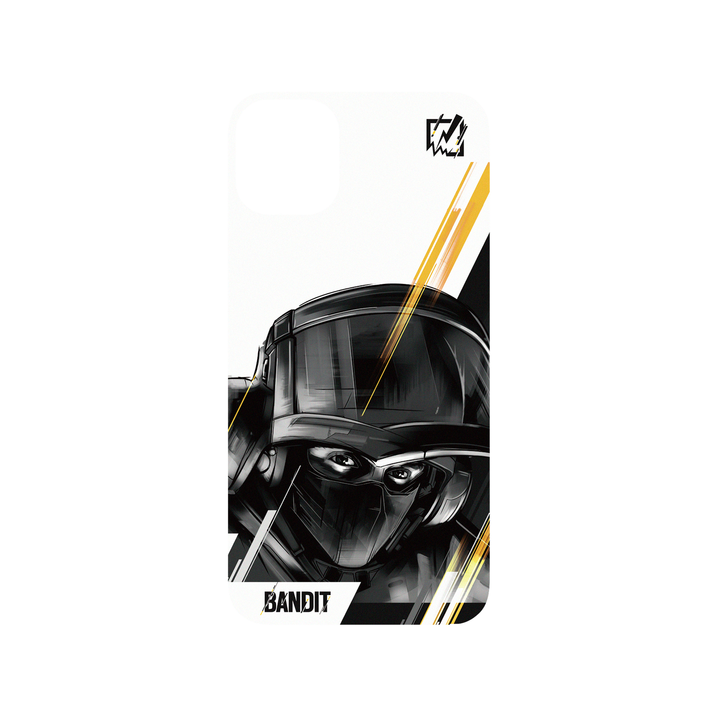 RHINOSHIELD X 6: Siege SolidSuit iPhone 11 Case - Bandit - Sketch