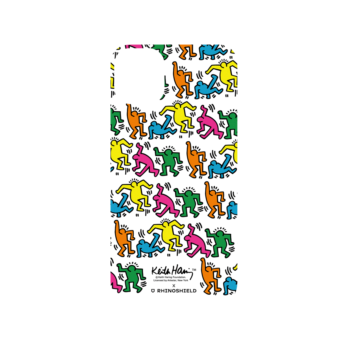 RHINOSHIELD X Keith Haring SolidSuit iPhone 11 Case - Dancing Figures