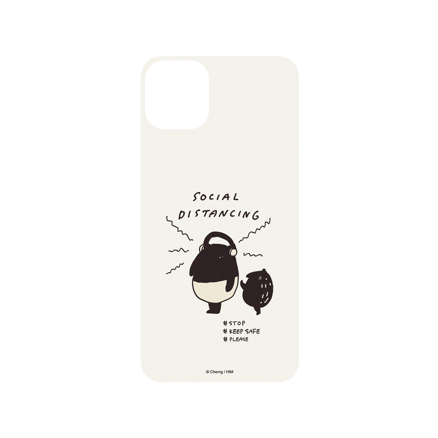 RHINOSHIELD X LAIMO SolidSuit iPhone 11 Pro Max Case - SOCIAL DISTANCING
