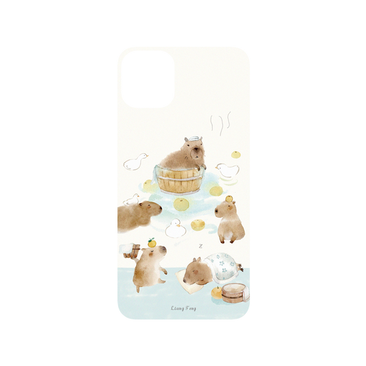 RHINOSHIELD X Liang Feng SolidSuit iPhone 11 Pro Max Case - capybaras