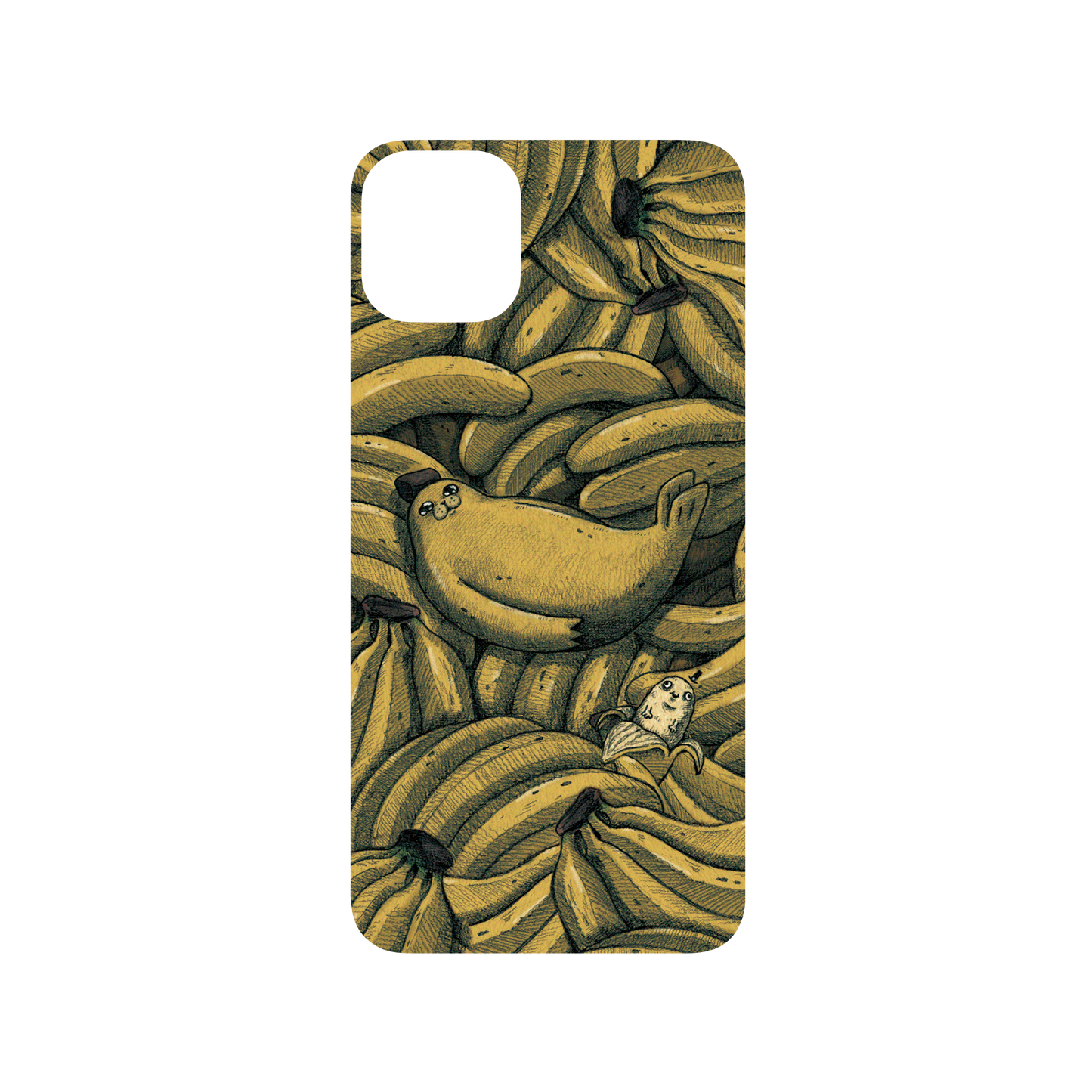 RHINOSHIELD X Incrediville SolidSuit iPhone 11 Pro Max Case - The Banana Seal