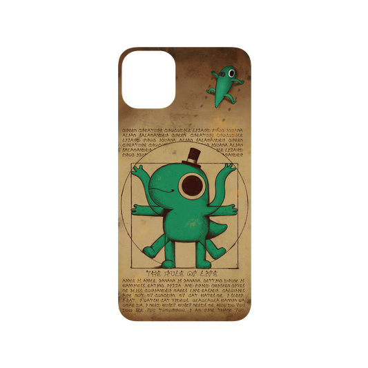 RHINOSHIELD X Incrediville SolidSuit iPhone 11 Pro Max Case - Vitruvian Lizard
