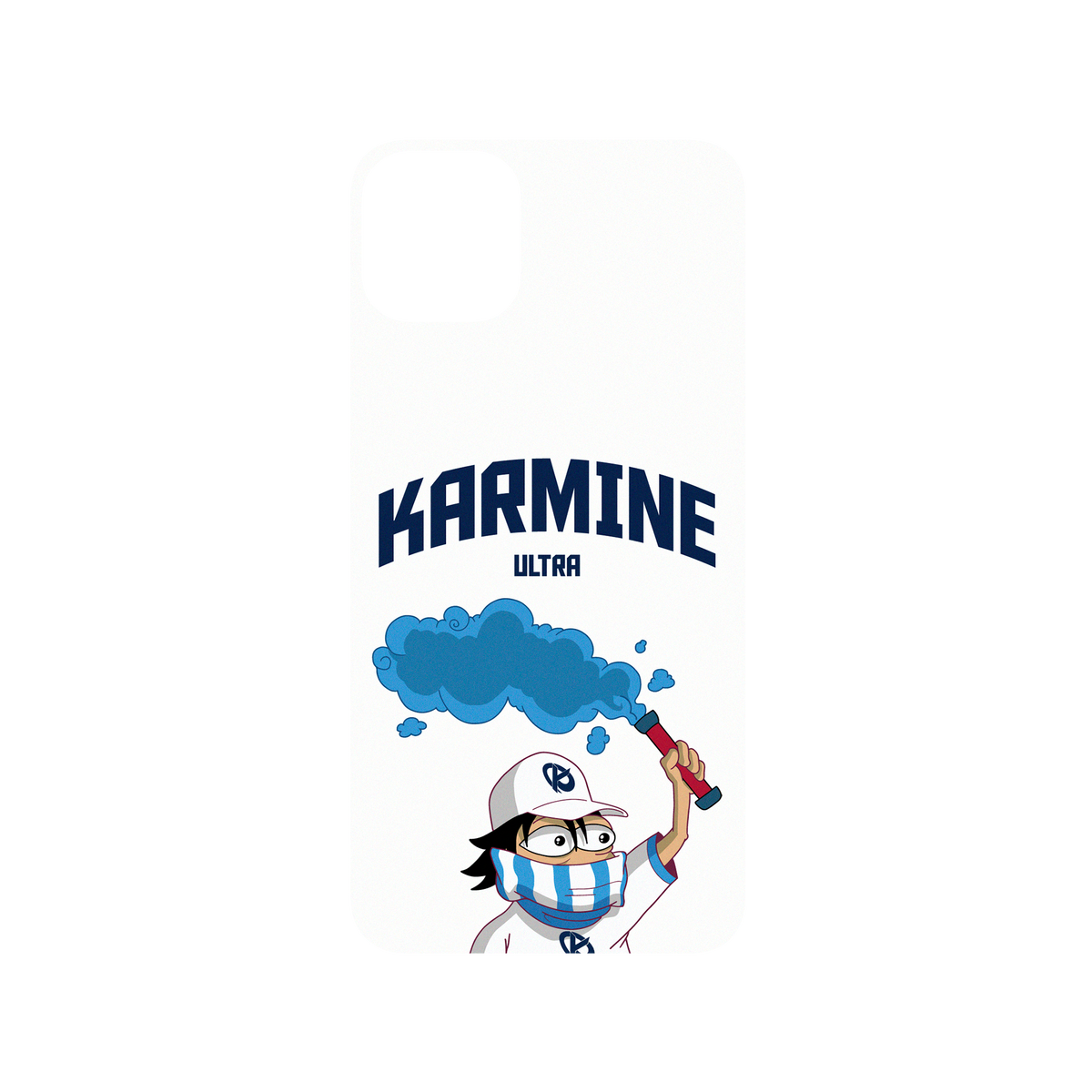RHINOSHIELD X Karmine Corp SolidSuit iPhone 11 Pro Max Case - Emote Ultra Karmine (Blue)