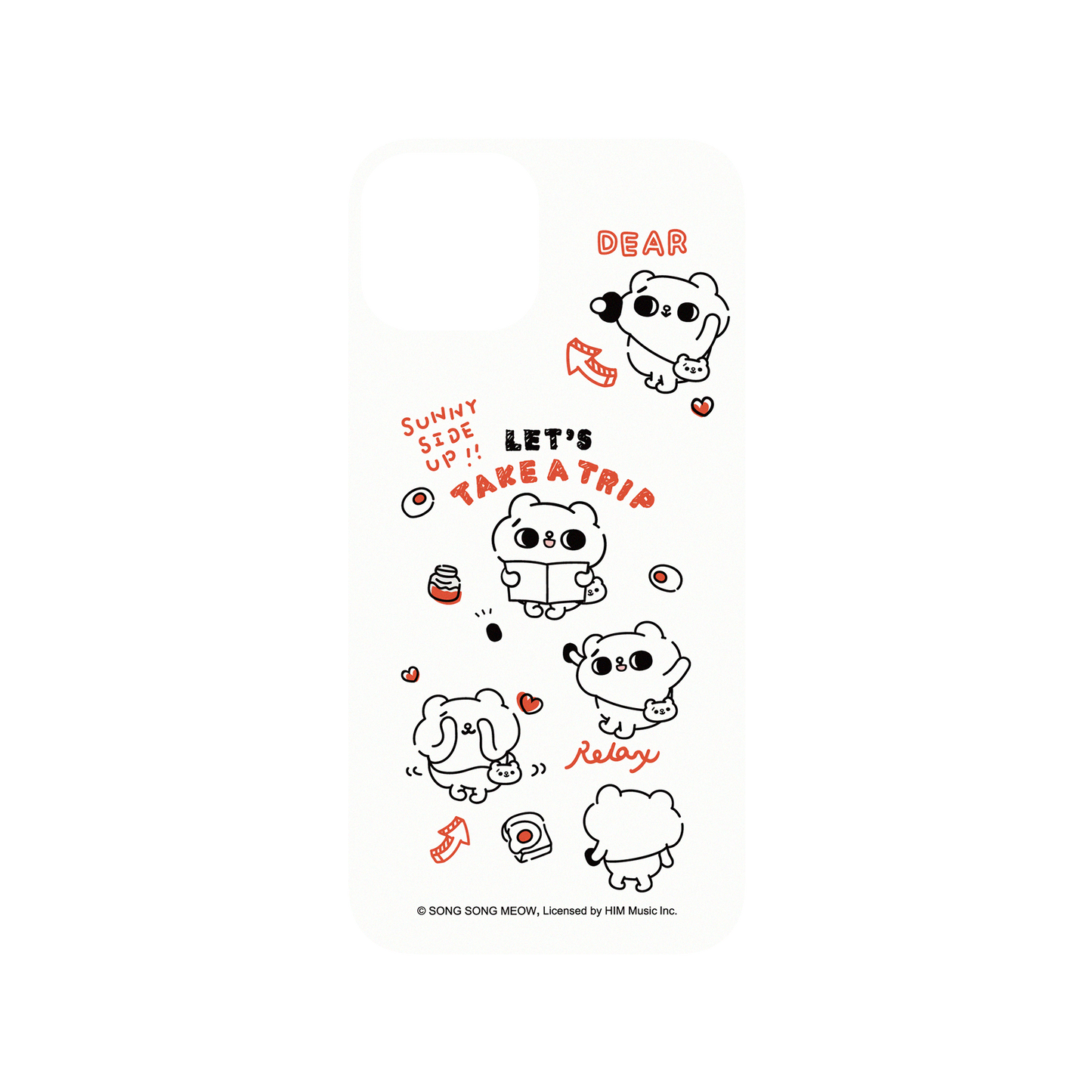 RHINOSHIELD X Song Song Meow by SECOND SolidSuit (MagSafe compatible) iPhone 14 Case - Let's take a trip!