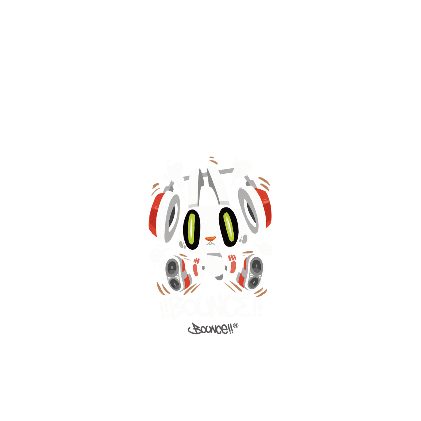 iPhone 14 犀牛盾SolidSuit (MagSafe 兼容)聯名設計款防摔背蓋手機殼 BOUNCE - BOUNCE Q RABBIT