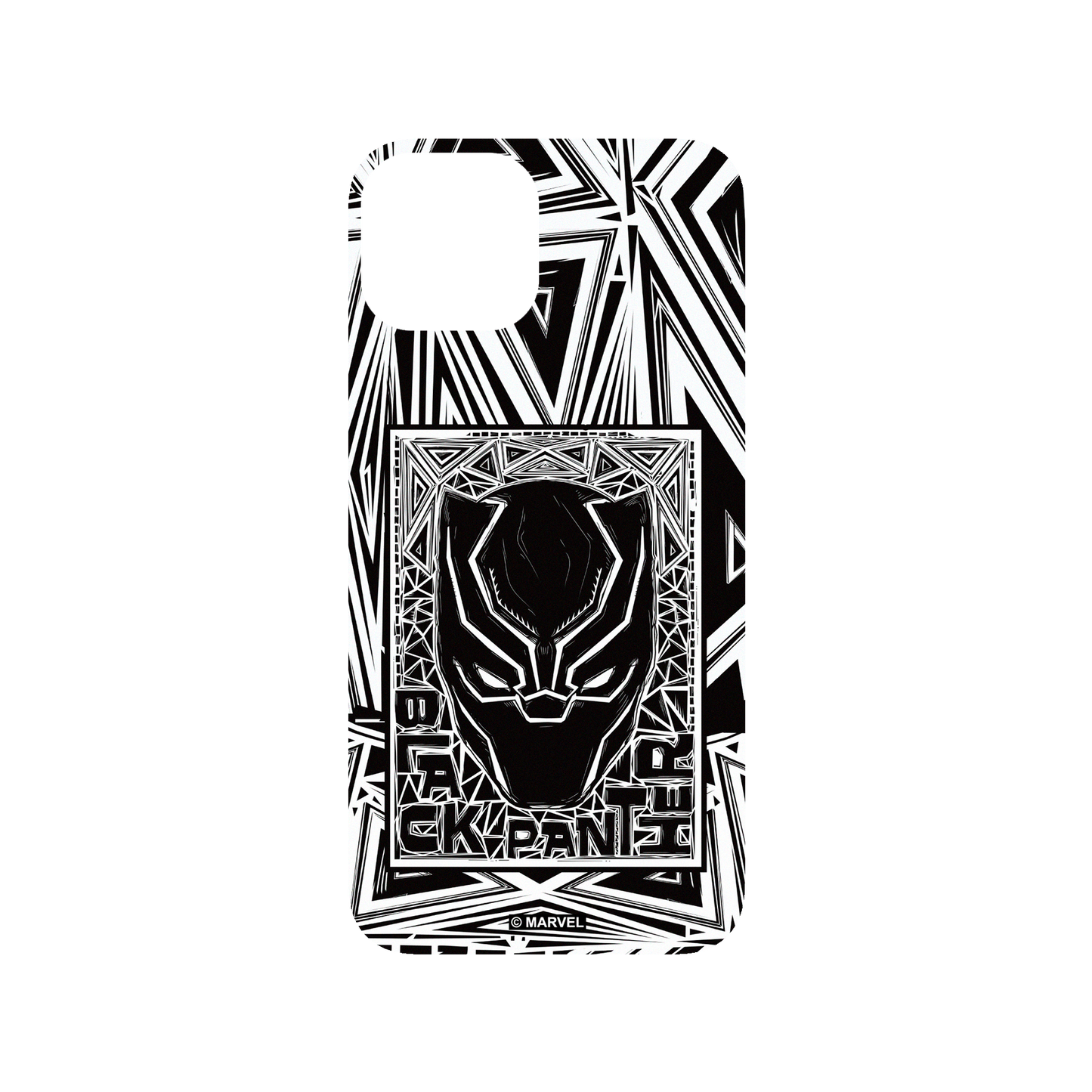 iPhone 14 犀牛盾SolidSuit (MagSafe 兼容)防摔背蓋手機殼 Marvel 漫威 - 黑豹